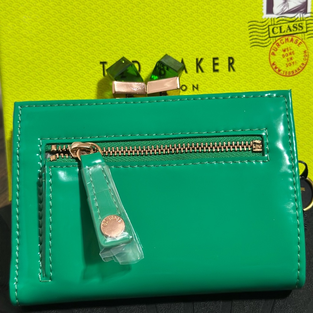 Ted Baker Vibrant Green Wallet